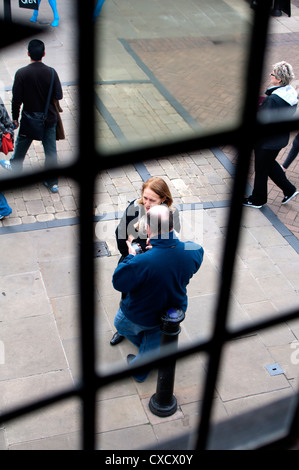 Candida fotografia di una strada Foto Stock