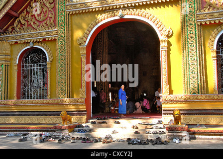 IVA Simuang, tempio, Vientiane, Laos Foto Stock