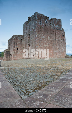 Brougham Castle vicino a Penrith, Cumbria Foto Stock