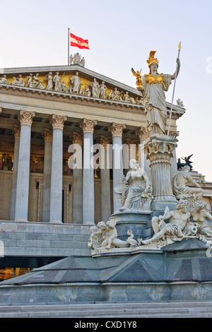 Parlamento austriaco a Vienna Foto Stock