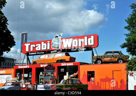 Trabant Museum di Berlino Germania Foto Stock