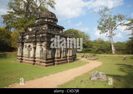 Shiva Devale numero 2, Polonnaruwa, Sito Patrimonio Mondiale dell'UNESCO, Nord provincia centrale, Sri Lanka, Asia Foto Stock