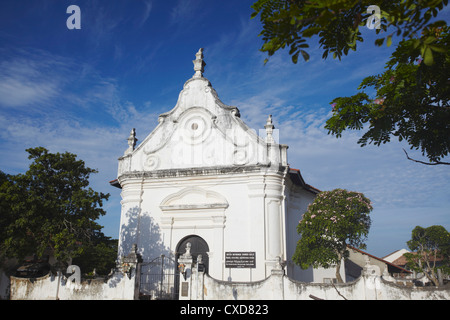 Chiesa olandese riformata, Galle, sud della provincia, Sri Lanka, Asia Foto Stock