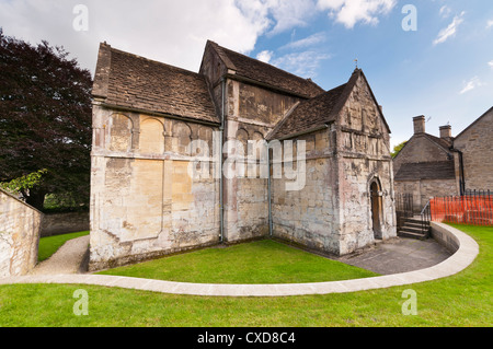 Il Sassone chiesa di San Lorenzo, Bradford on Avon, Wiltshire Foto Stock