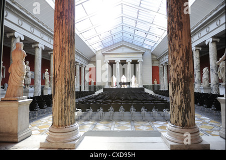 Ny Carlsberg Glyptotek. Hall. Copenhagen. La Danimarca. Foto Stock