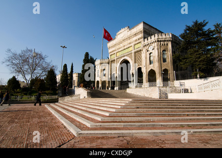 Cancello per l'Università di Istanbul Foto Stock