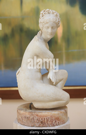 Vemere statua nel museo, Ostia Antica Roma, Lazio, l'Italia, Europa Foto Stock