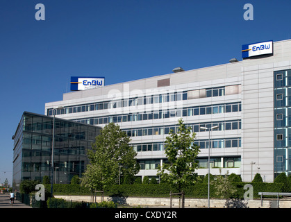 Karlsruhe - sede centrale della società energia EnBW AG Foto Stock