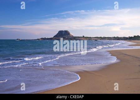 Il paesaggio costiero, Yala National Park, Sri Lanka, Asia Foto Stock