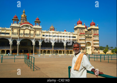 Maharaja's Palace, Mysore, Karnataka, India, Asia Foto Stock