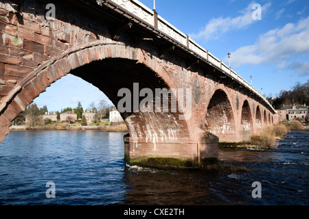 Ponte di Perth, Perth, Perth and Kinross, Scozia Foto Stock