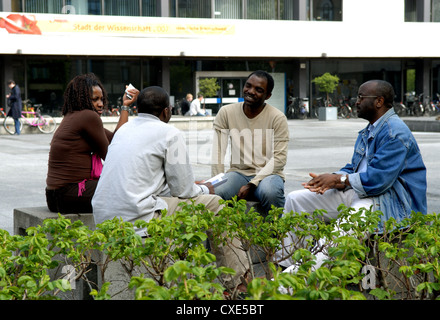 Brunswick, gli studenti africani presso l'Università Carolo-Wilhelmina Foto Stock