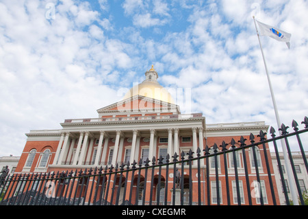 Massachusetts statehouse Foto Stock