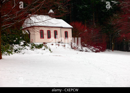 Il Mary's Chapel (tedesco: ', Unserer Lieben Frau' ) nella città Pruem sul Calvario mountain (Kalvarienberg) bulitin 1984. Foto Stock