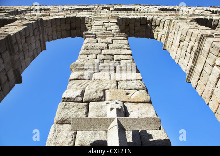 Acquedotto di Segovia Foto Stock