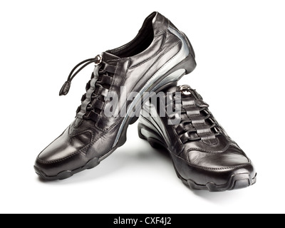 Scarpe sportive coppia Foto Stock