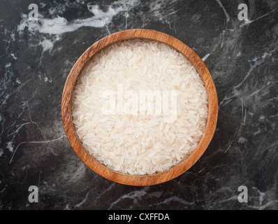 Organici di riso bianco campione Foto Stock
