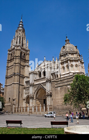Cattedrale di Toledo Castilla La Mancha Spagna Catedral de toledo Castilla la Mancha españa Foto Stock