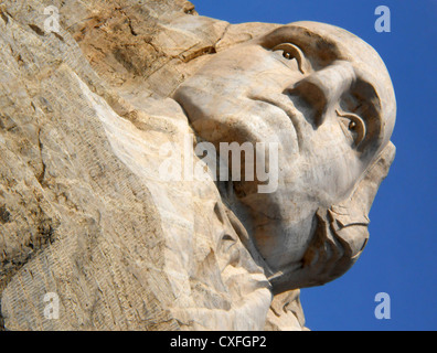 Il monte Rushmore, George Washington South Dekota Foto Stock