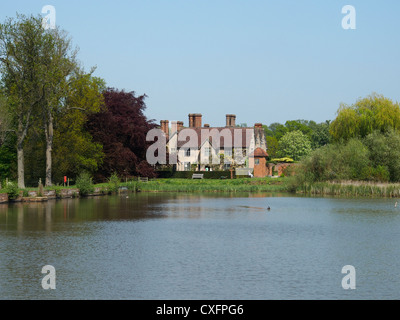 Casa signorile casa packwood warwickshire Midlands England Regno Unito Foto Stock