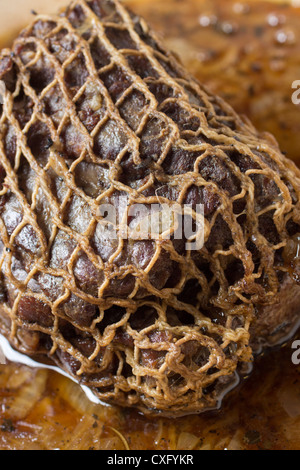 Brasato di Arrosto di capriolo Foto Stock