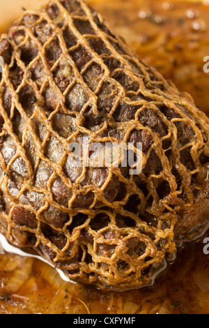 Brasato di Arrosto di capriolo Foto Stock