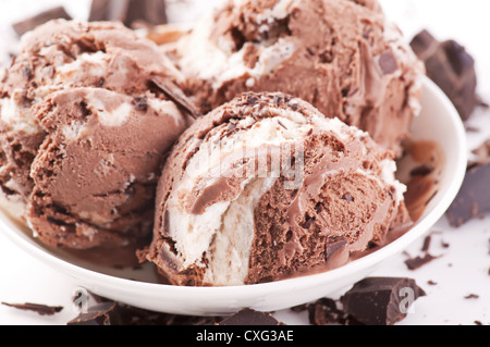 Ice Cream scoop Foto Stock