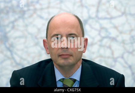 Wolfgang Tiefensee, Ministro federale dei trasporti (SPD) Foto Stock