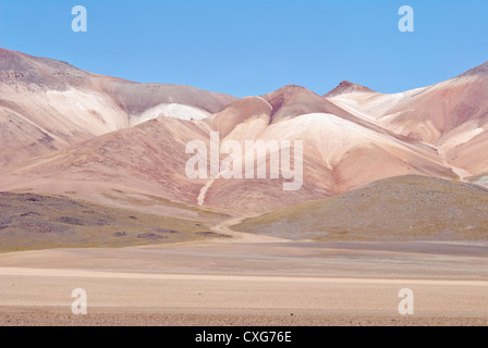 Vulcani nel deserto Siloli Foto Stock