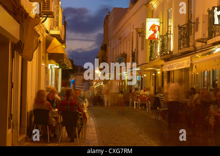 Lagos, Città Vecchia, Algarve, Portogallo, Europa Foto Stock