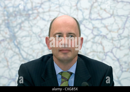 Wolfgang Tiefensee, Ministro federale dei trasporti (SPD) Foto Stock