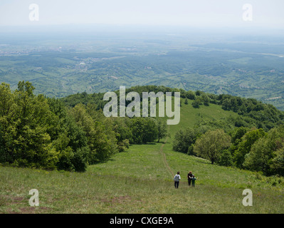 Japetić Paesaggi, Samobor, Croazia Foto Stock