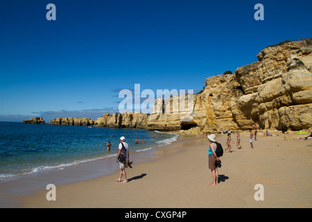 Coelha Beach nei pressi di Albufeira. Foto Stock