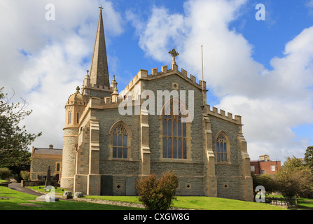 Xvii secolo Saint Columb la chiesa cattedrale in Derry City Co Londonderry Irlanda del Nord Regno Unito Foto Stock