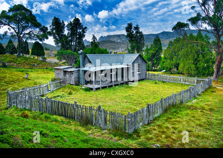 Pionieri capanna a monte Kate. Foto Stock