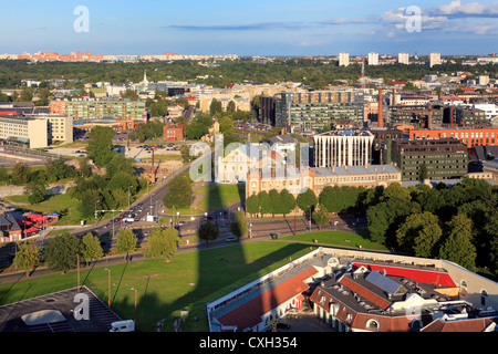 La città di San Olaf è la Chiesa, Tallinn, Estonia, Tallinn, Estonia Foto Stock