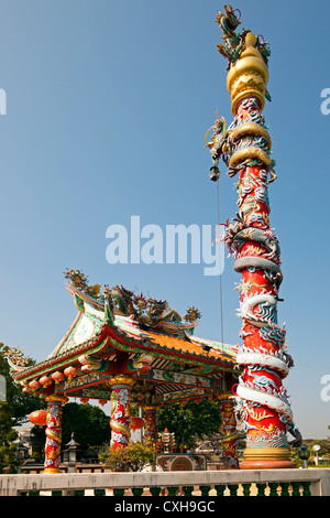 San Chao Pu-Ya santuario, Udon Thani, Isaan, Thailandia Foto Stock