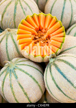 Melone meloni Foto Stock