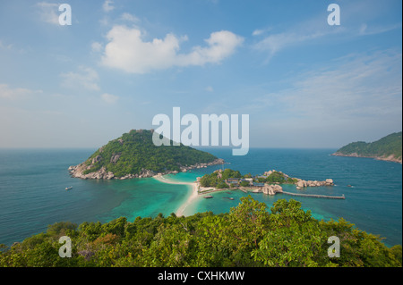 Isola Nang Yuan, Koh Tao, Thailandia Foto Stock