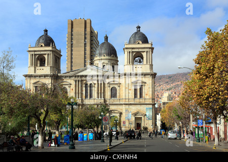 Cattedrale, La Paz, Bolivia Foto Stock