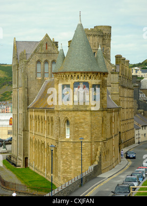 Aberystwyth University College vecchio, South Tower Foto Stock