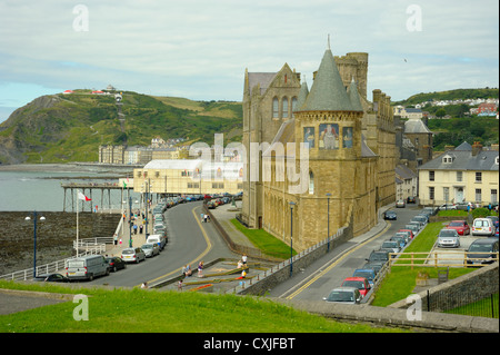 Aberystwyth University College vecchio, South Tower Foto Stock