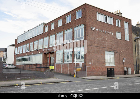 Parte del saggio capo gruppo uffici su Charlotte Street Glasgow Scotland Regno Unito Foto Stock