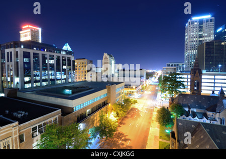 Il centro di Birmingham, Alabama, Stati Uniti d'America. Foto Stock