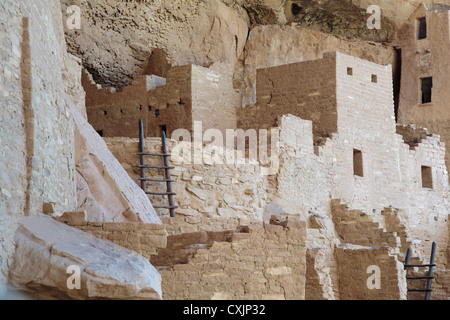 Cliff Palace, Mesa Verde National Park, COLORADO, Stati Uniti d'America Foto Stock