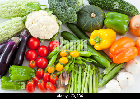 Gruppo di verdure Foto Stock