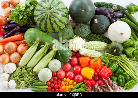 Gruppo di verdure Foto Stock