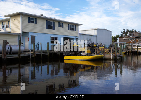 Speedys idroscivolante in Everglades city florida everglades usa Foto Stock