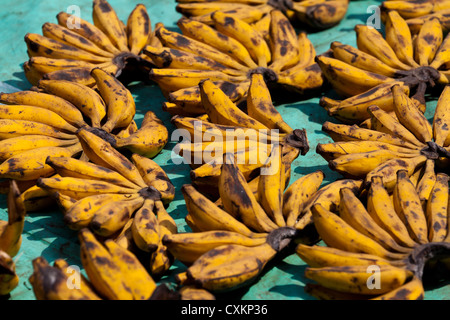 Le banane in Kolkata Foto Stock