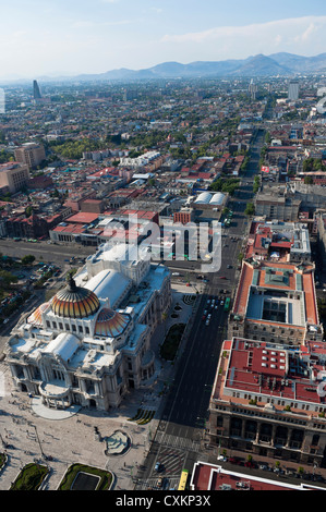 Palacio de Bellas Artes, Distrito Federal, Città del Messico, Messico Foto Stock